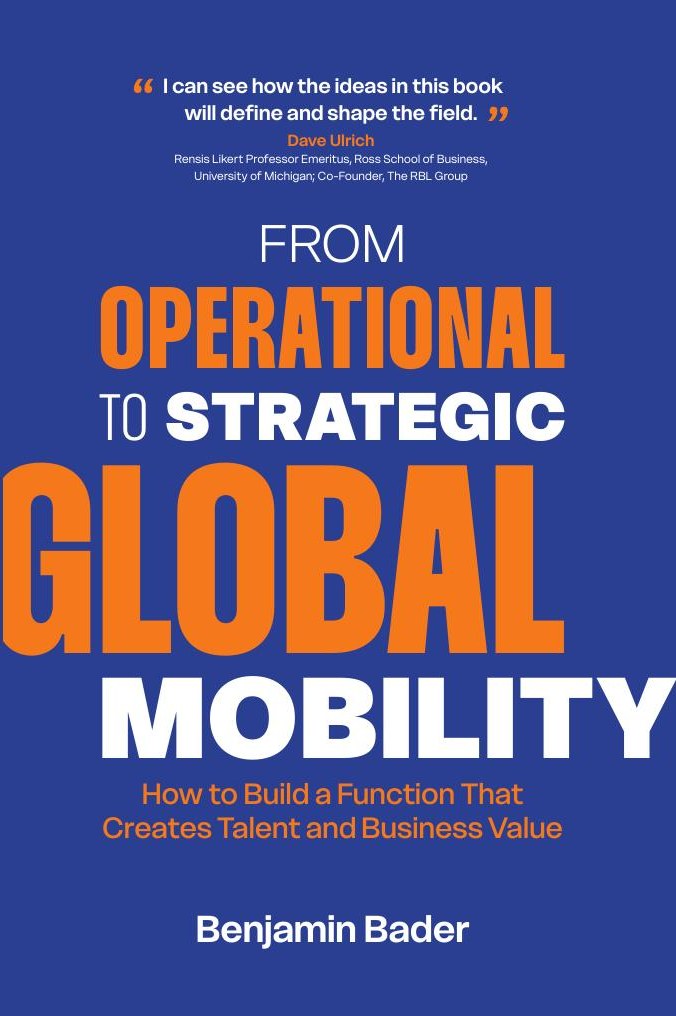 Book cover: From Operational to Strategic Global Mobility